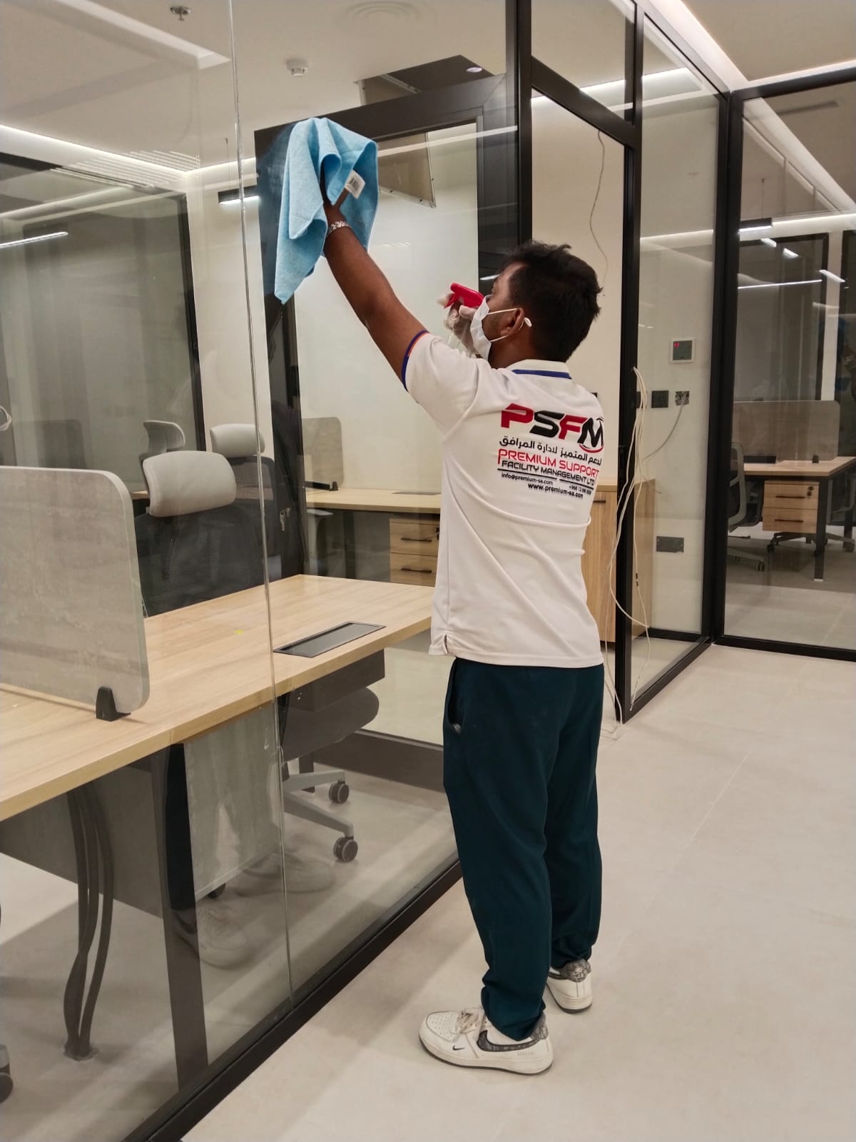 Ibrahim Al Qurashi Perfumes Cleaning Project - PSFM related project highlight