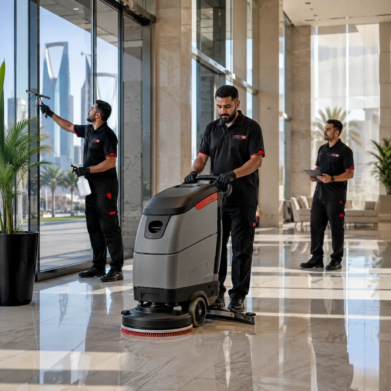 Commercial Cleaning Services - Premium Support Facility Management Ltd