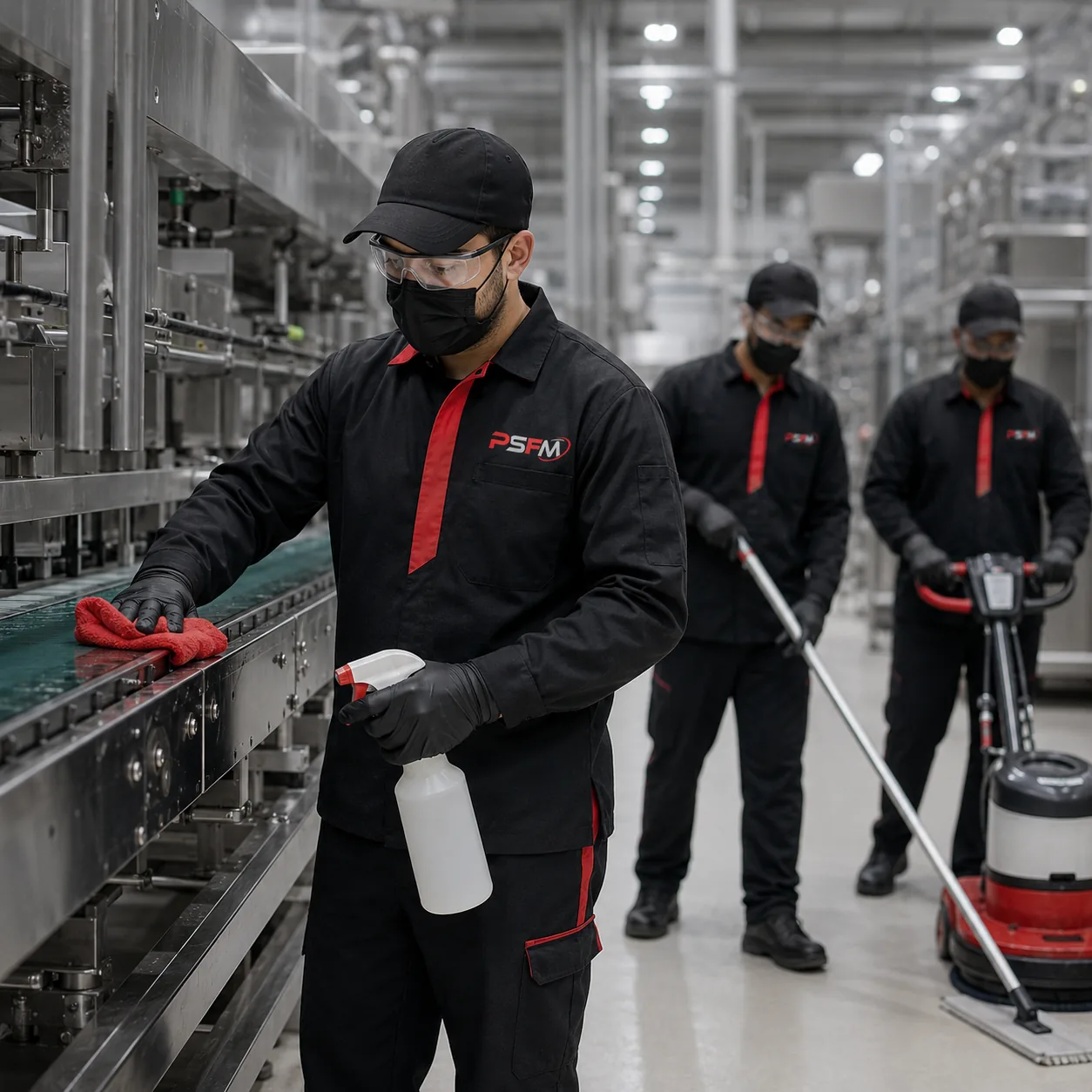 Industrial Cleaning Services - Premium Support Facility Management Ltd