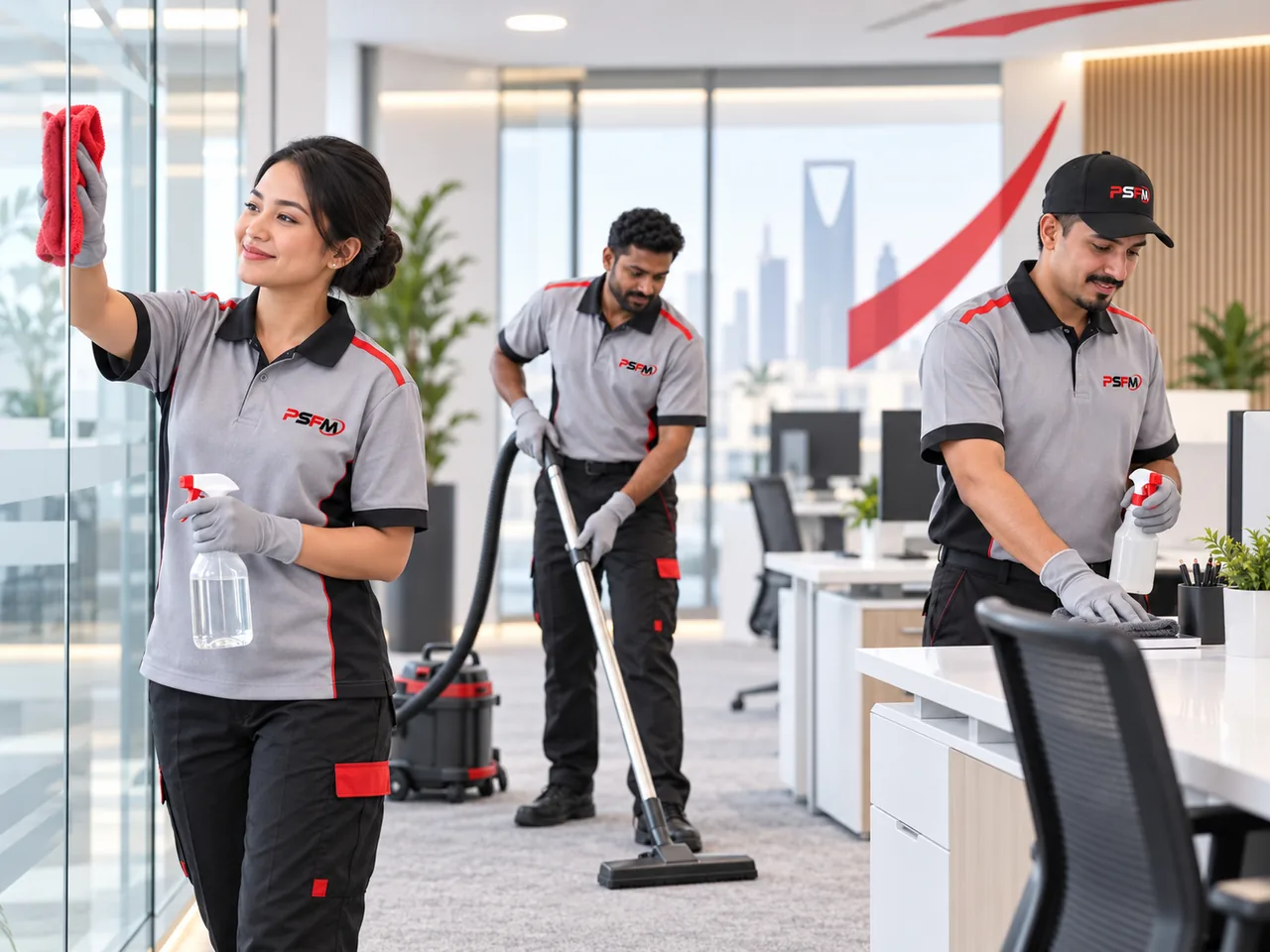 Office Cleaning Services - Premium Support Facility Management Ltd