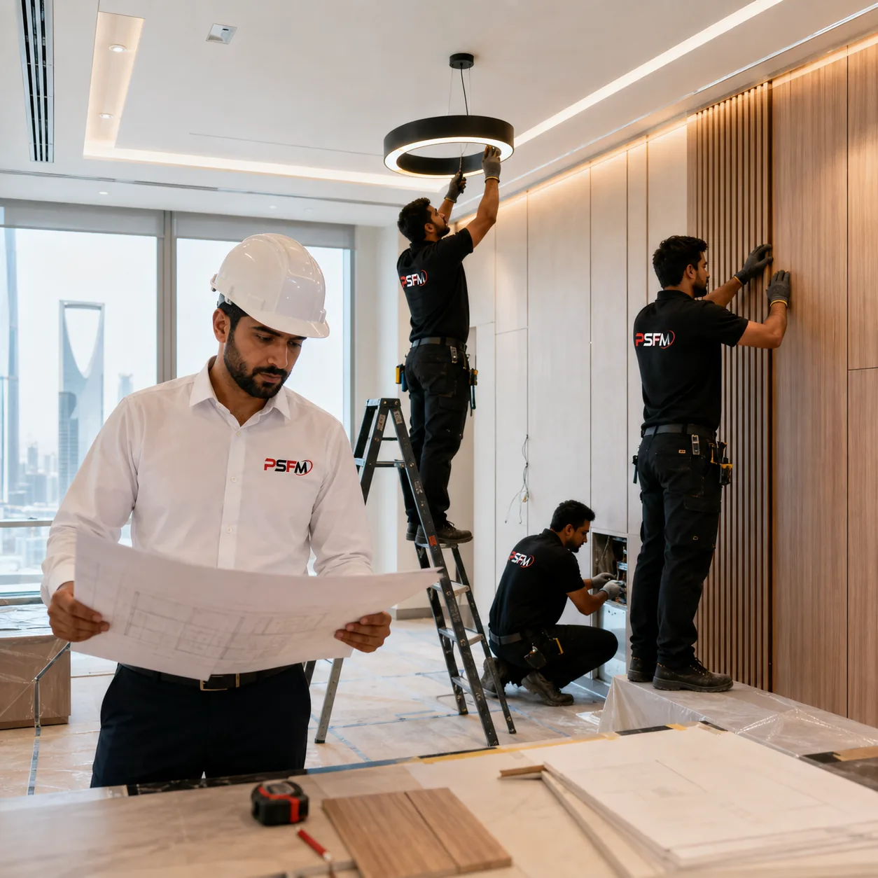 Renovation & Interior Fit-Out Services - Premium Support Facility Management Ltd