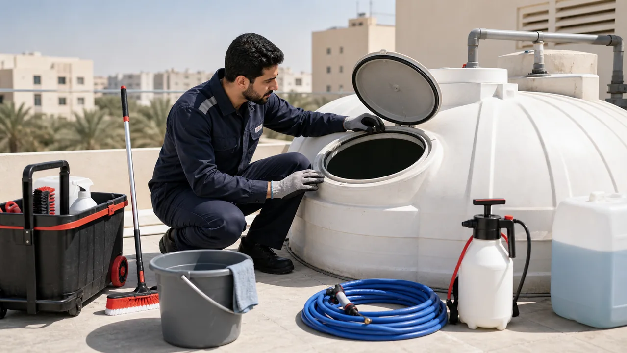 Water Hygiene & Tank-Cleaning Support - Premium Support Facility Management Ltd