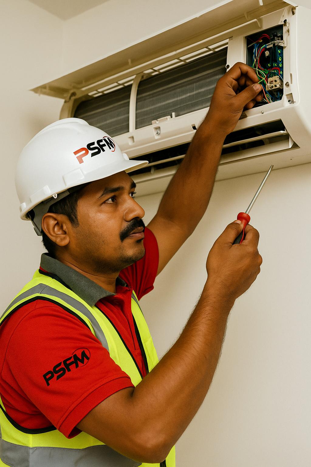 صيانة التكييف في جدة من PSFM