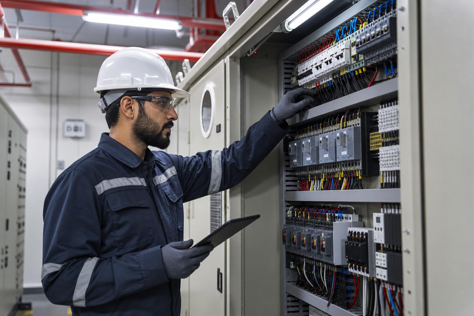 Best Practices for Electrical Safety in Commercial Facilities - PSFM Saudi facility services