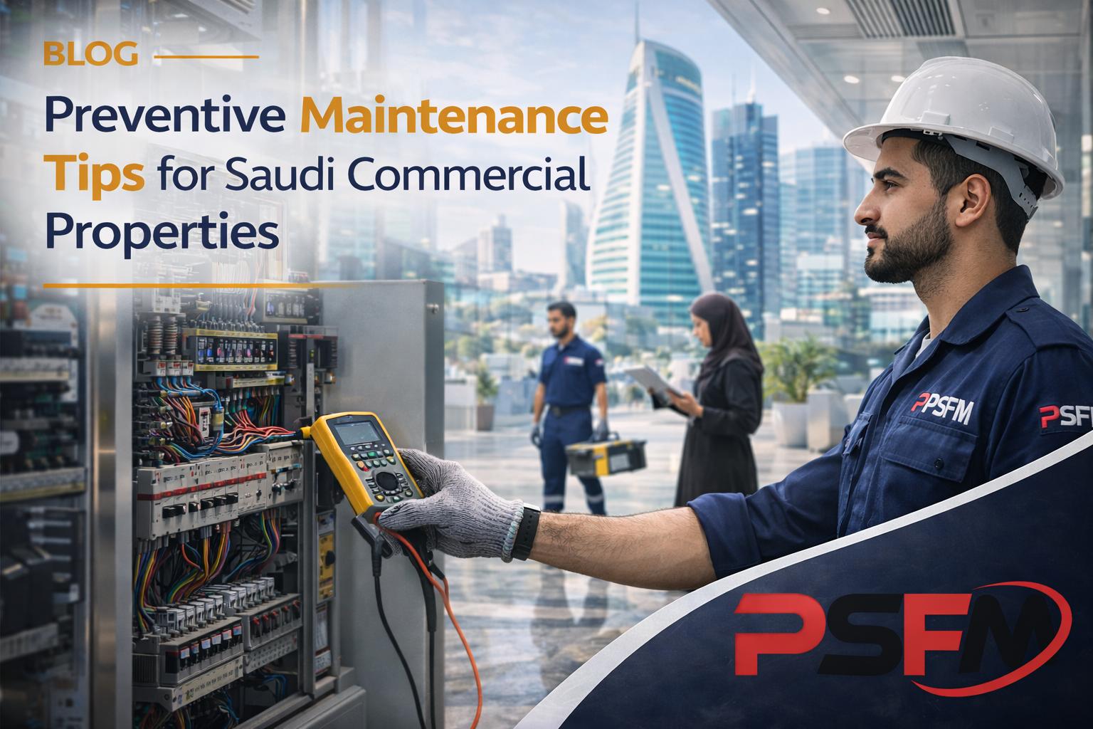 الصيانة الكهربائية في السعودية من PSFM