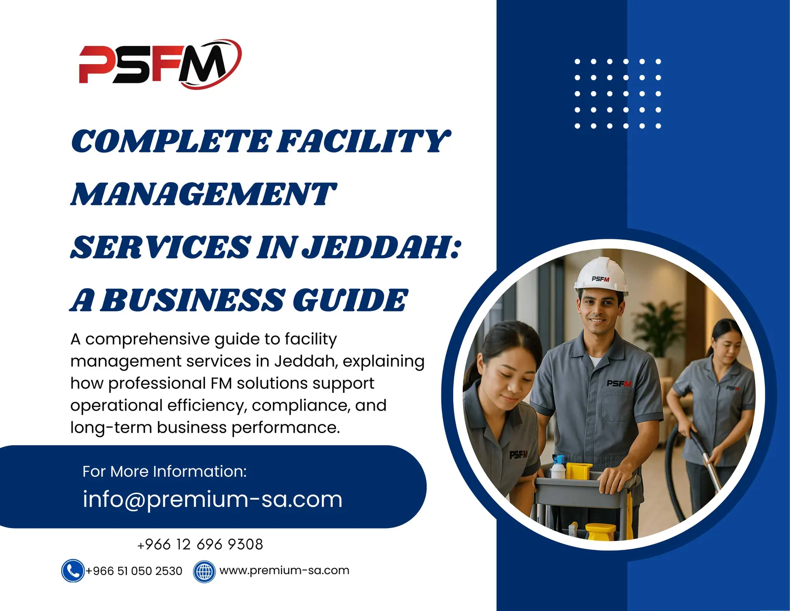 Facility Management Services in Jeddah for Commercial and Project Sites