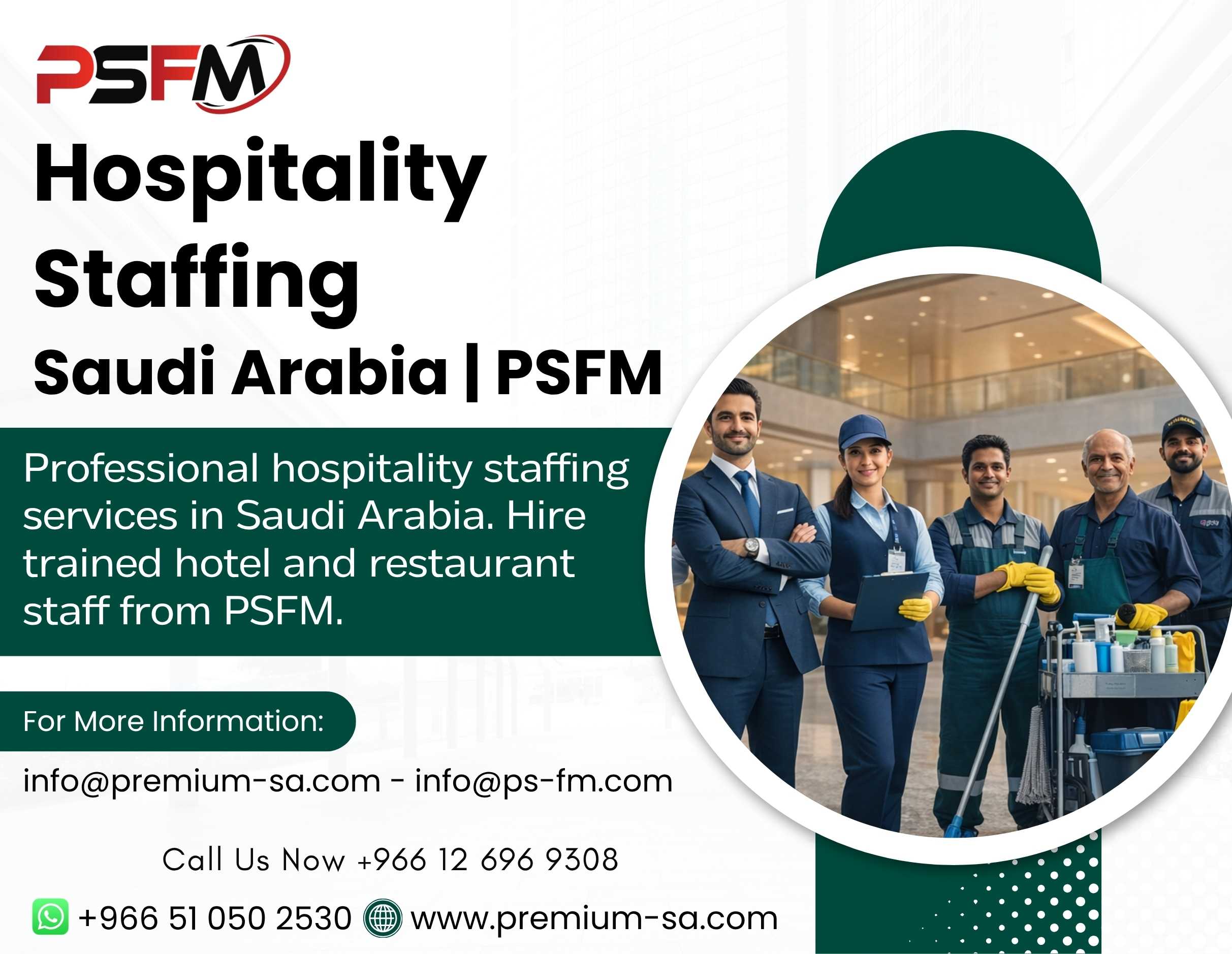 Soft Services and Housekeeping for Hospitality Facilities in KSA