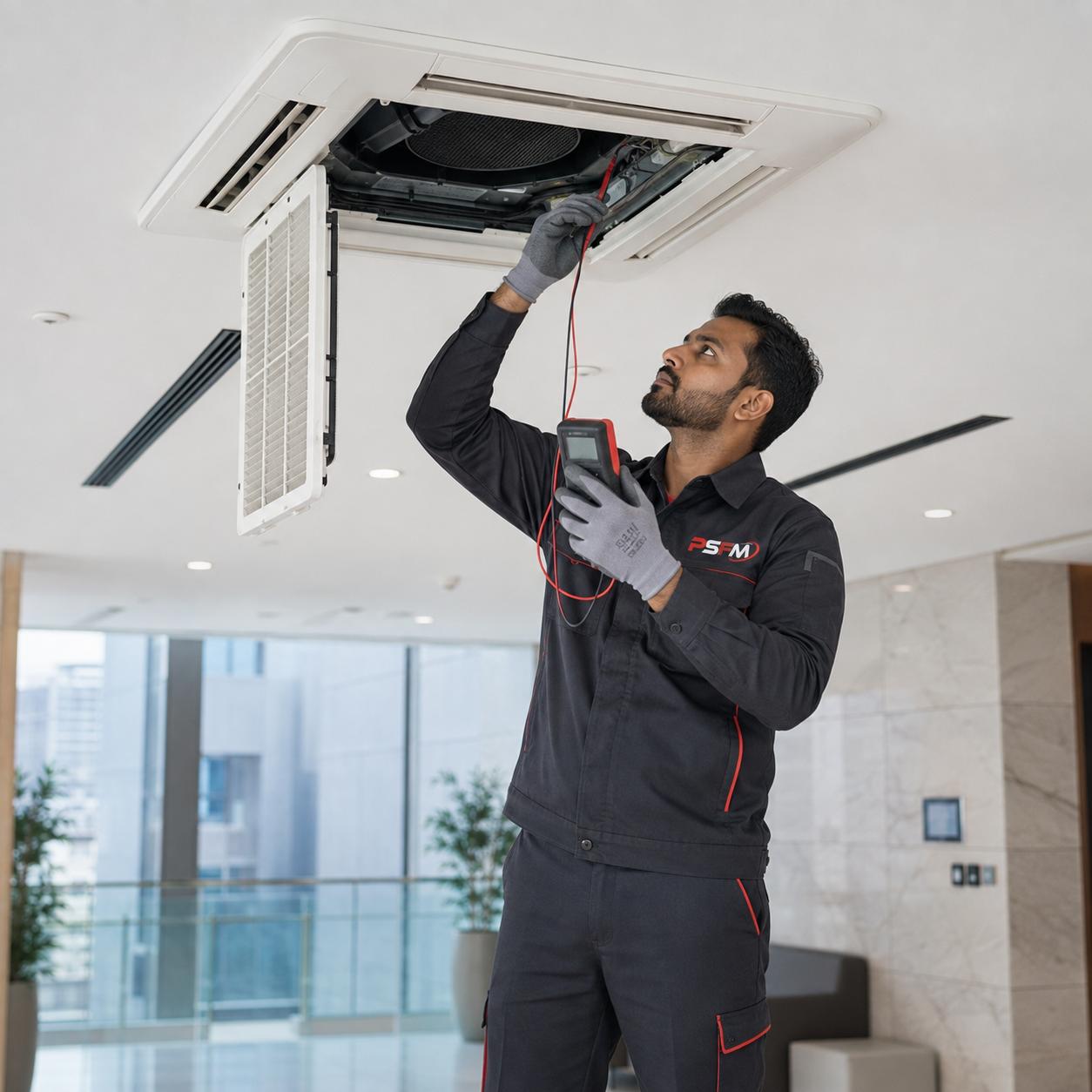 HVAC Maintenance Services in Jeddah for Active Facilities - PSFM Saudi Arabia