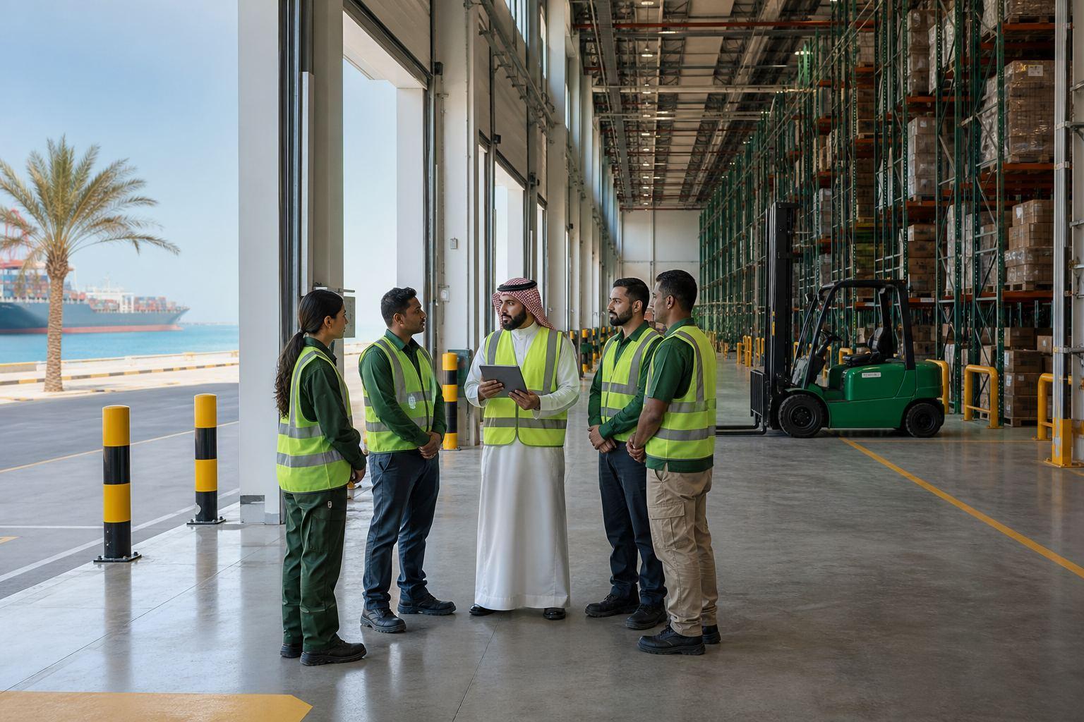 Jeddah Logistics Warehouses: FM Mobilization Plan for Red Sea Supply Chains - professional warehouse facility management in Saudi Arabia
