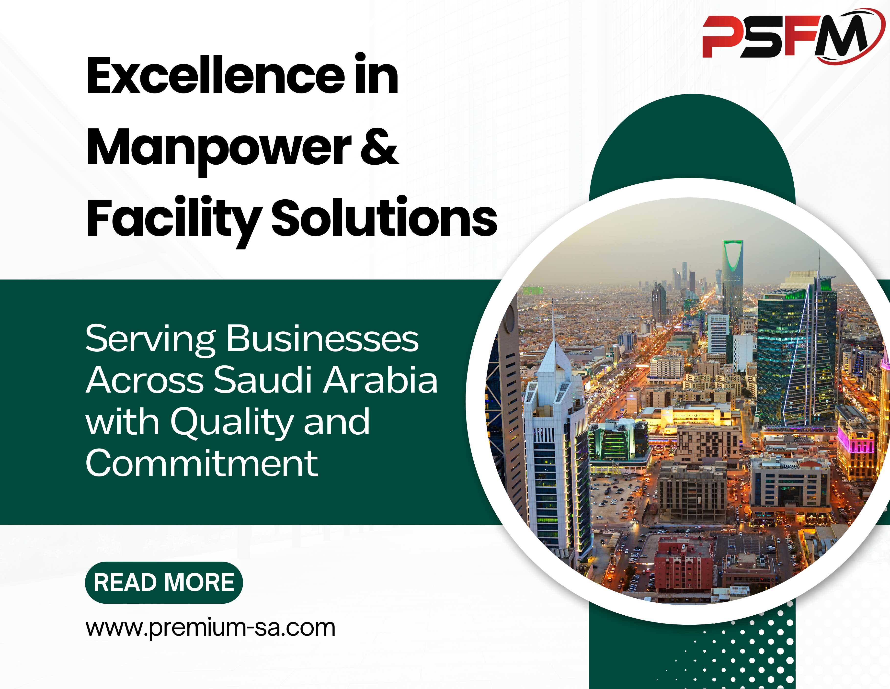 Facility Management and Manpower Support Across Major Cities in Saudi Arabia