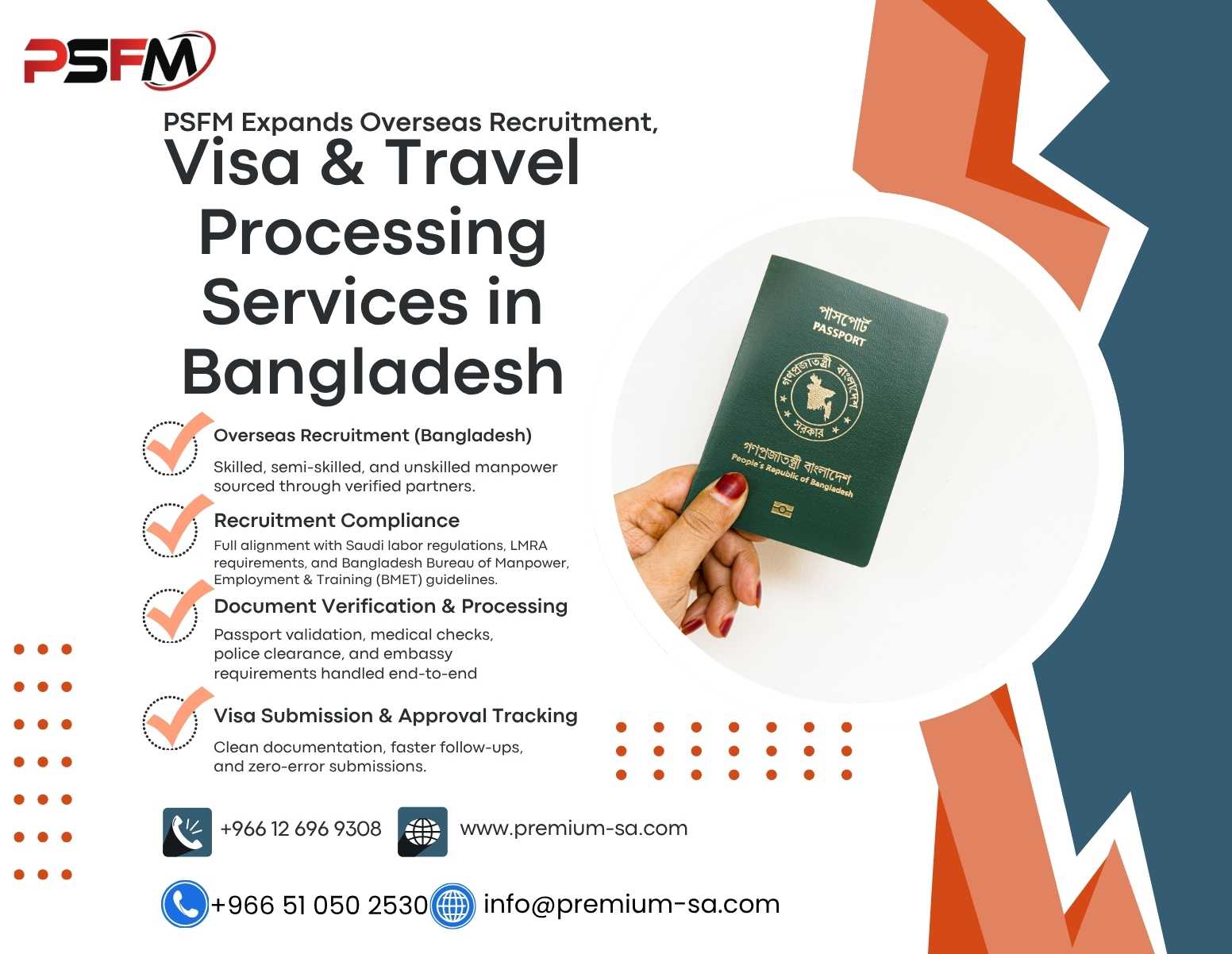 Overseas Recruitment From Bangladesh to Saudi Arabia