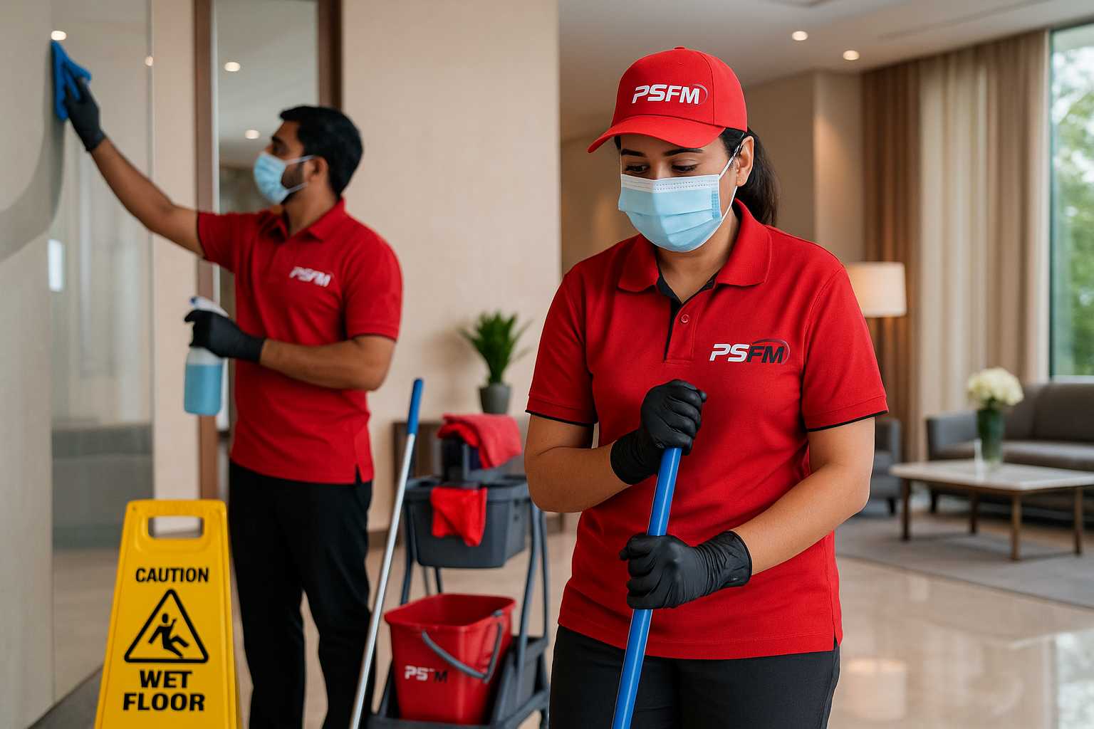 Professional Cleaning Services in Riyadh for Business Facilities