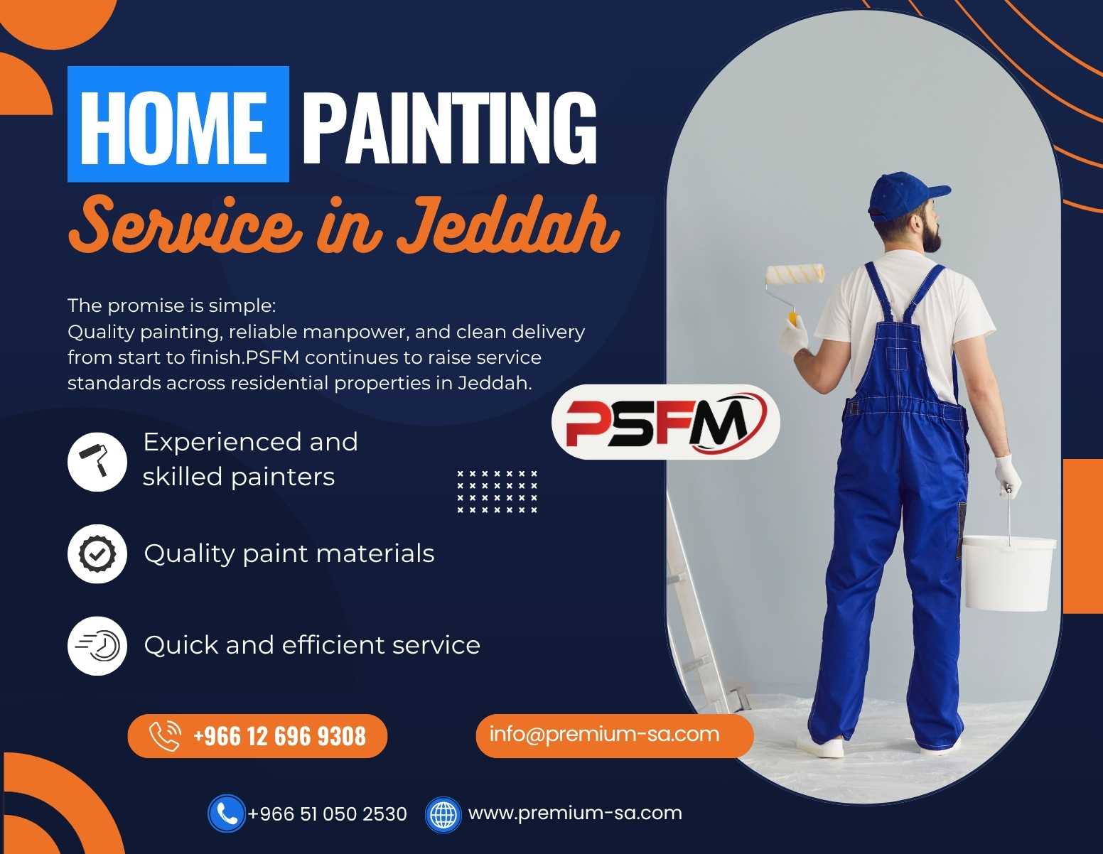 Painting and Civil Works Support for Managed Facilities in Jeddah