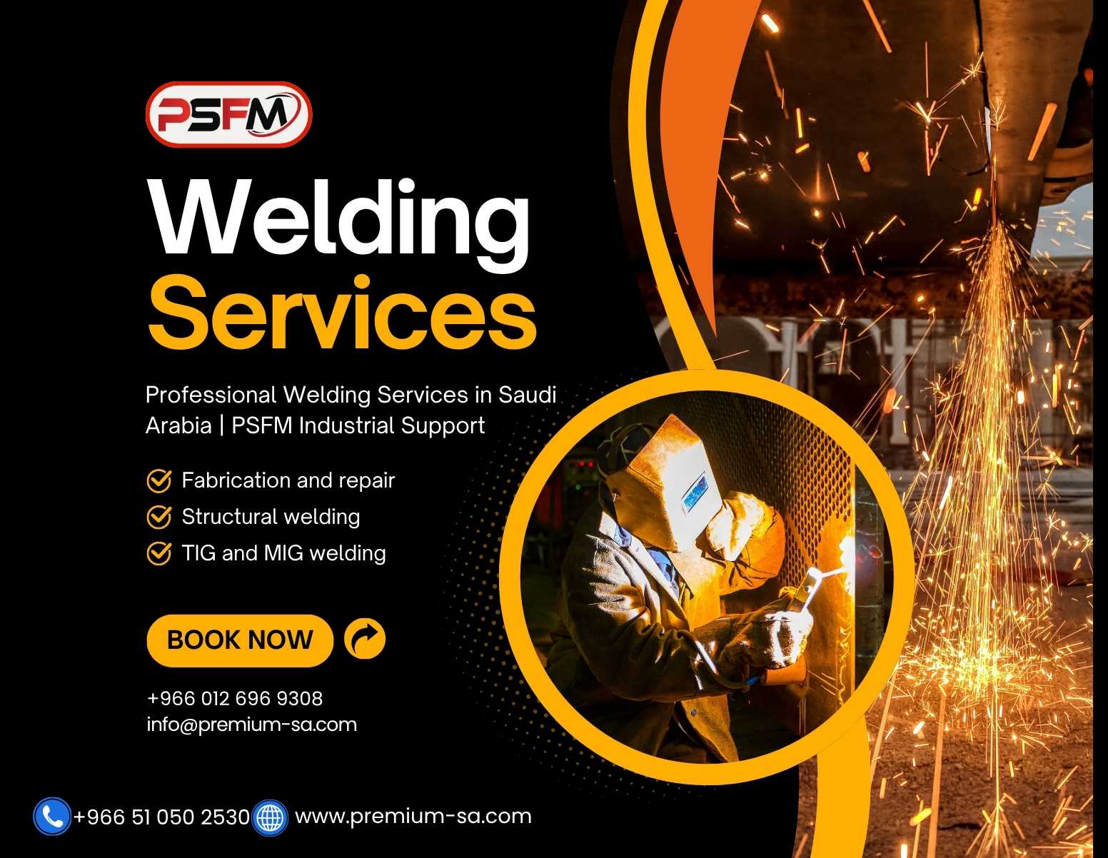 Professional Welding Services in Saudi Arabia