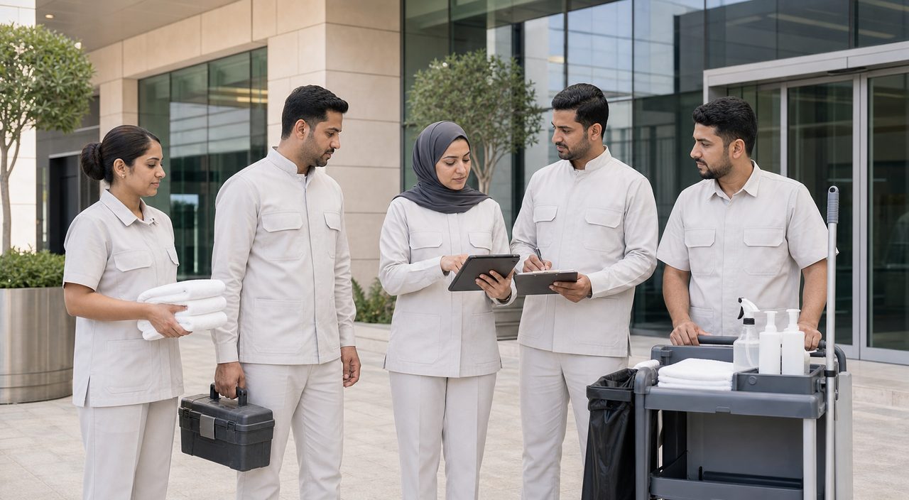 فريق PSFM لتوريد القوى العاملة وخدمات المرافق يدعم العمليات التجارية في السعودية