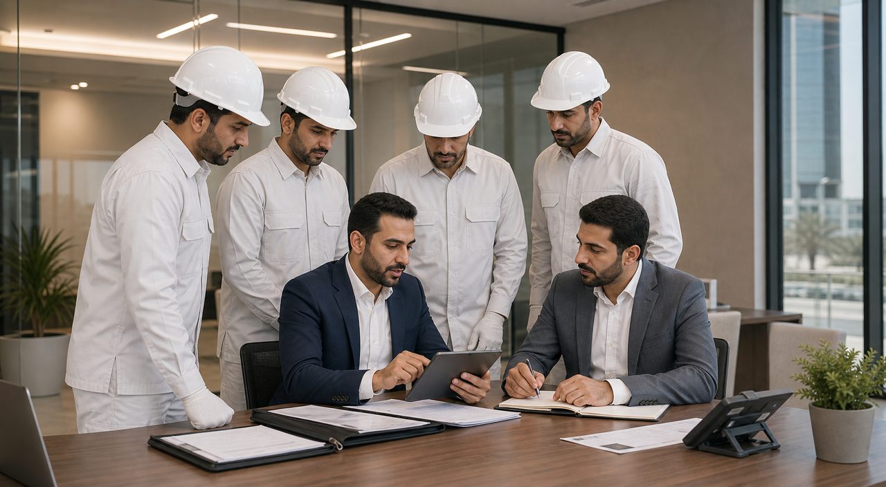 فريق PSFM للتوظيف في السعودية ينسق توريد القوى العاملة لإدارة المرافق والمشاريع