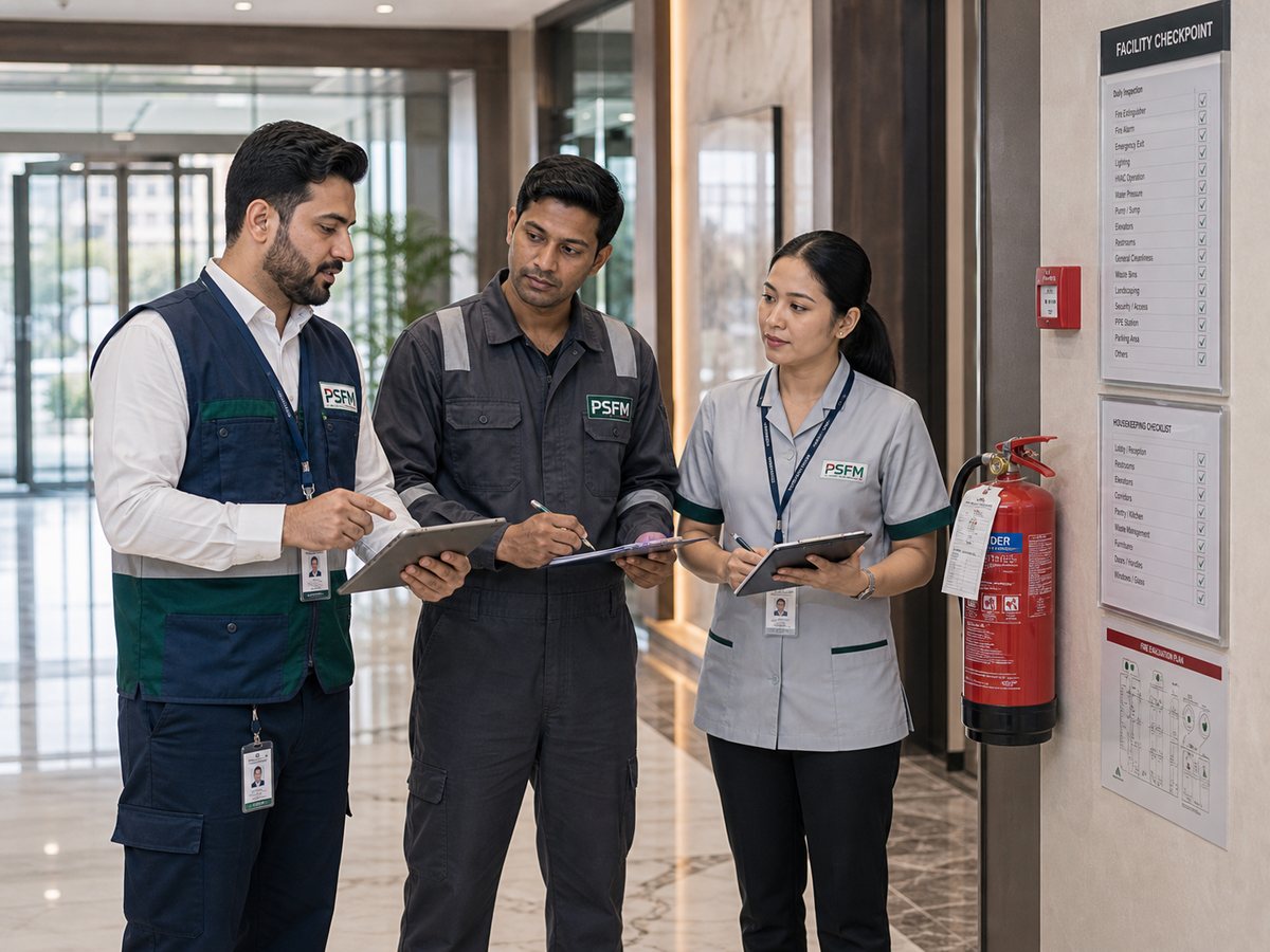 Facility Management Scope Checklist for Jeddah Offices