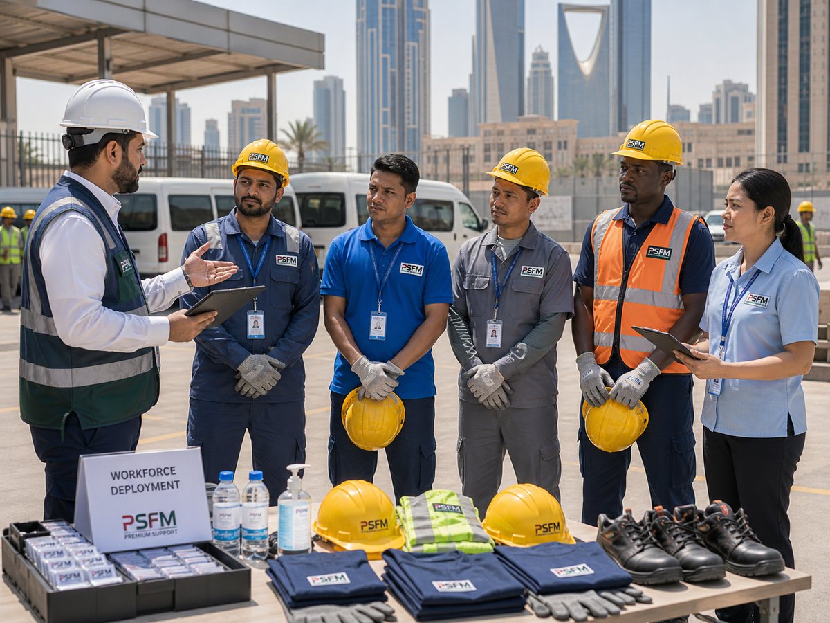 Manpower Supply Deployment - Riyadh - Cleaning & Housekeeping project support in Riyadh