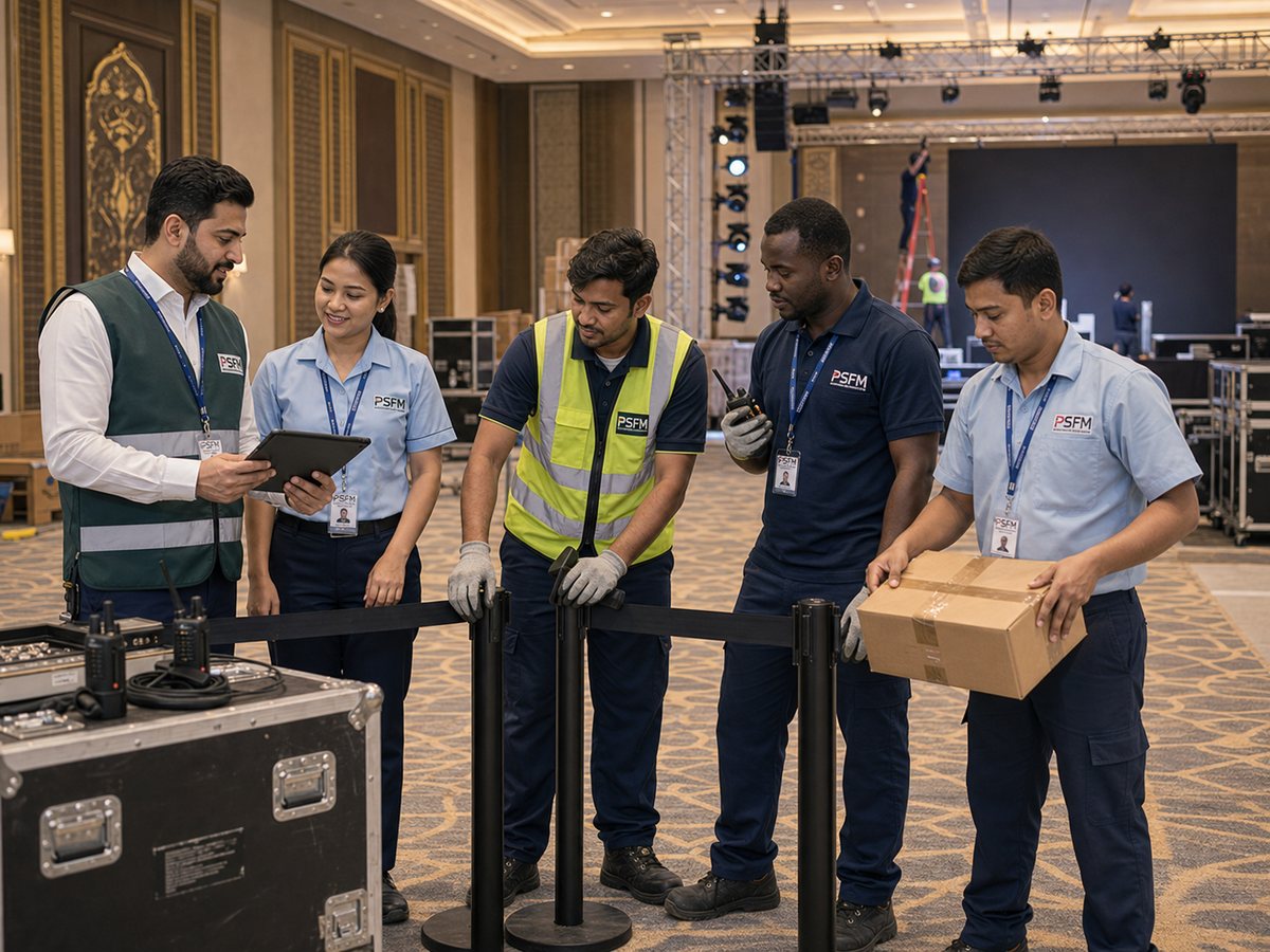 Event Support & Manpower Services - Premium Support Facility Management Ltd