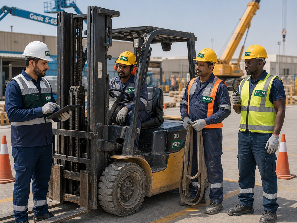 Heavy Equipment Support Services - Premium Support Facility Management Ltd