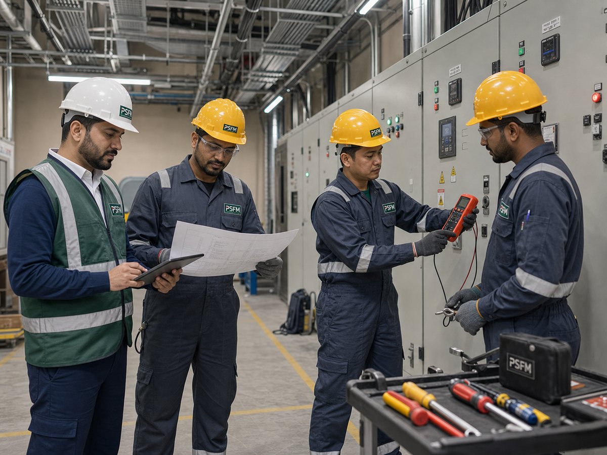 Electrical Services - Premium Support Facility Management Ltd