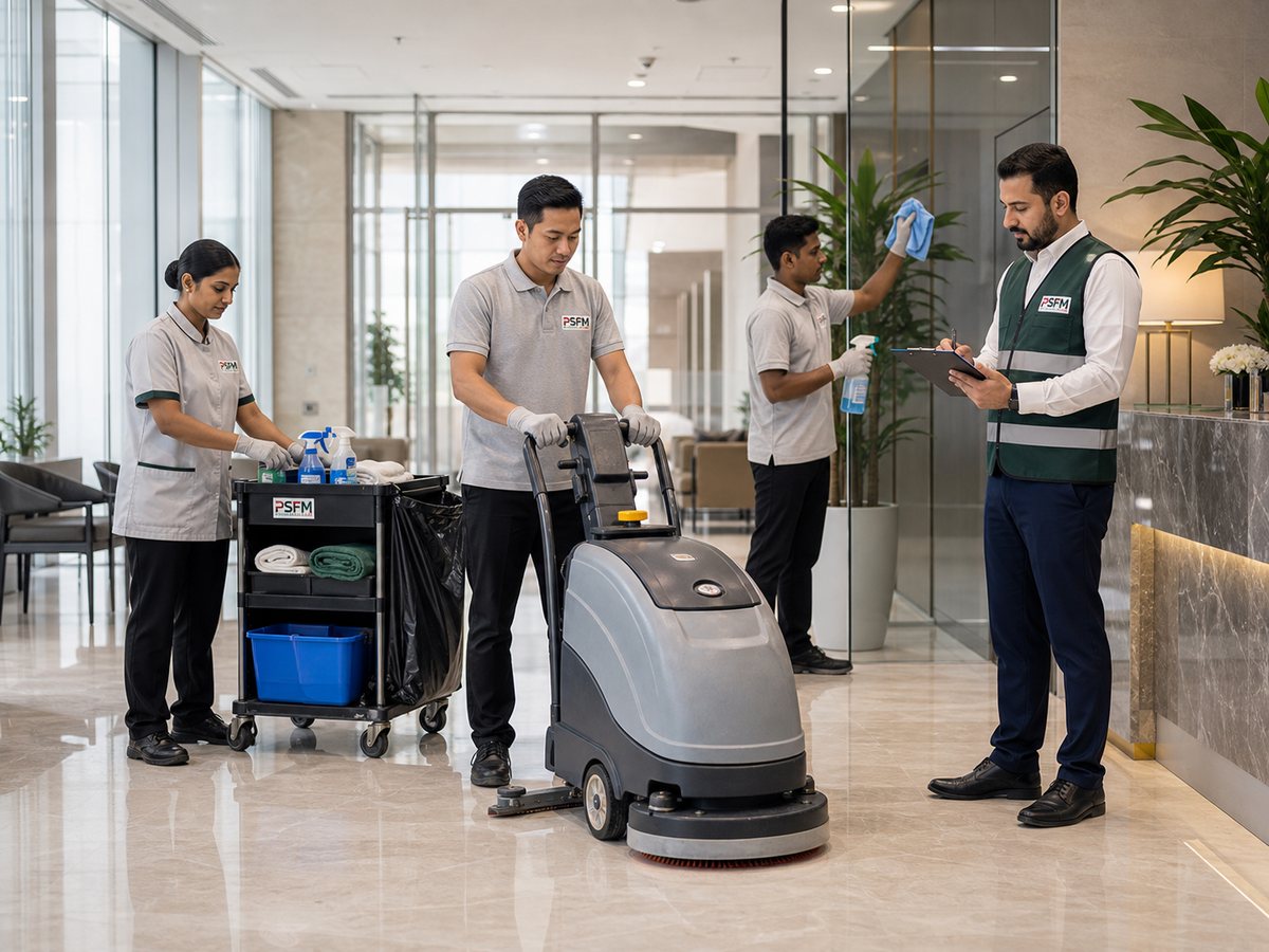 Cleaning Services in Saudi Arabia